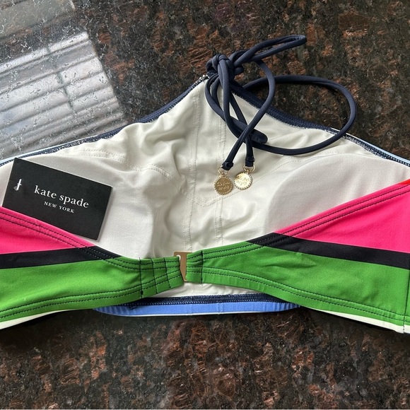 Kate Spade Vibrant Red and Pink Bikini - Picture 5 of 9